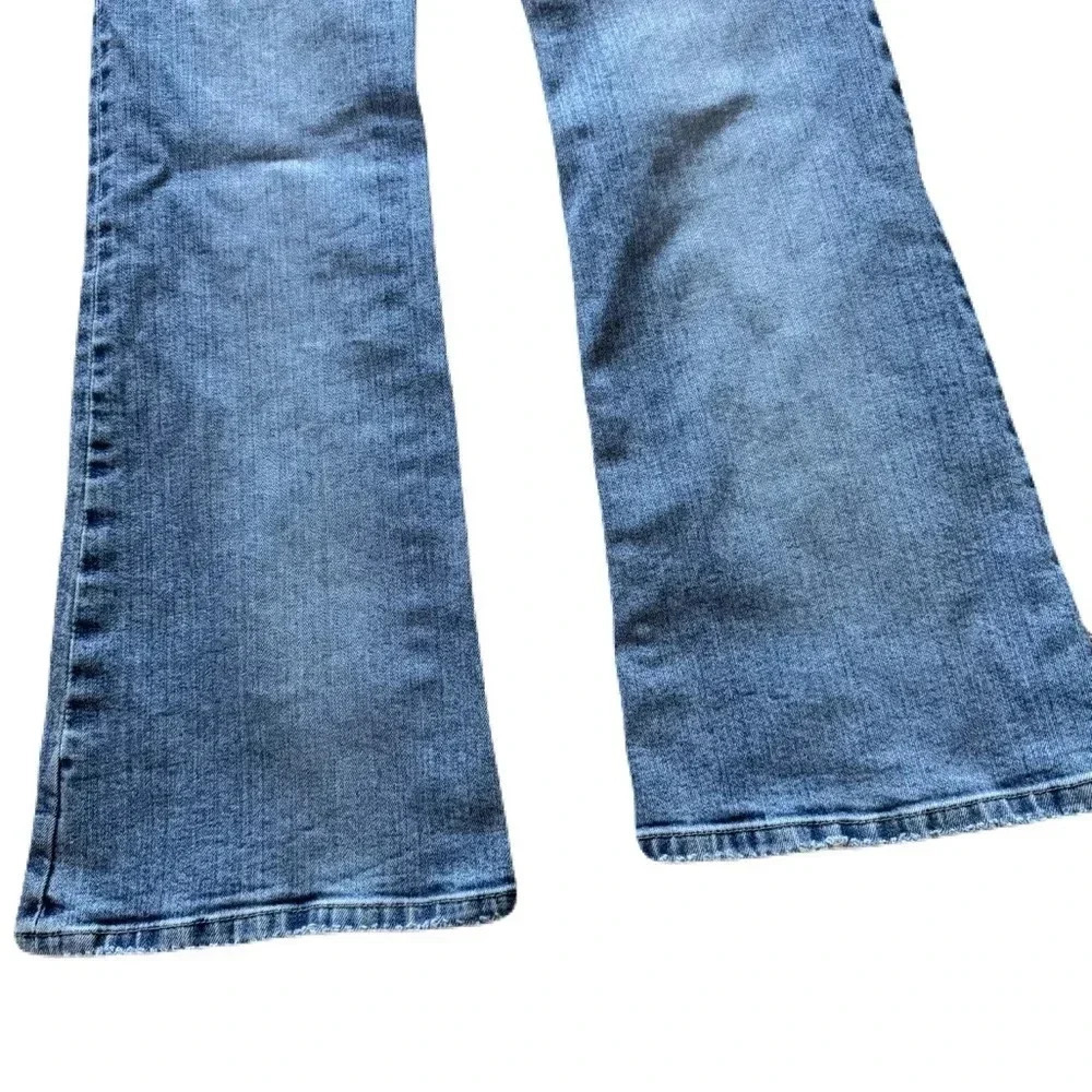 Womens BeBe Classic Blue Jeans Denim Casual Y2K Vintage Size 27 - Picture 4 of 5